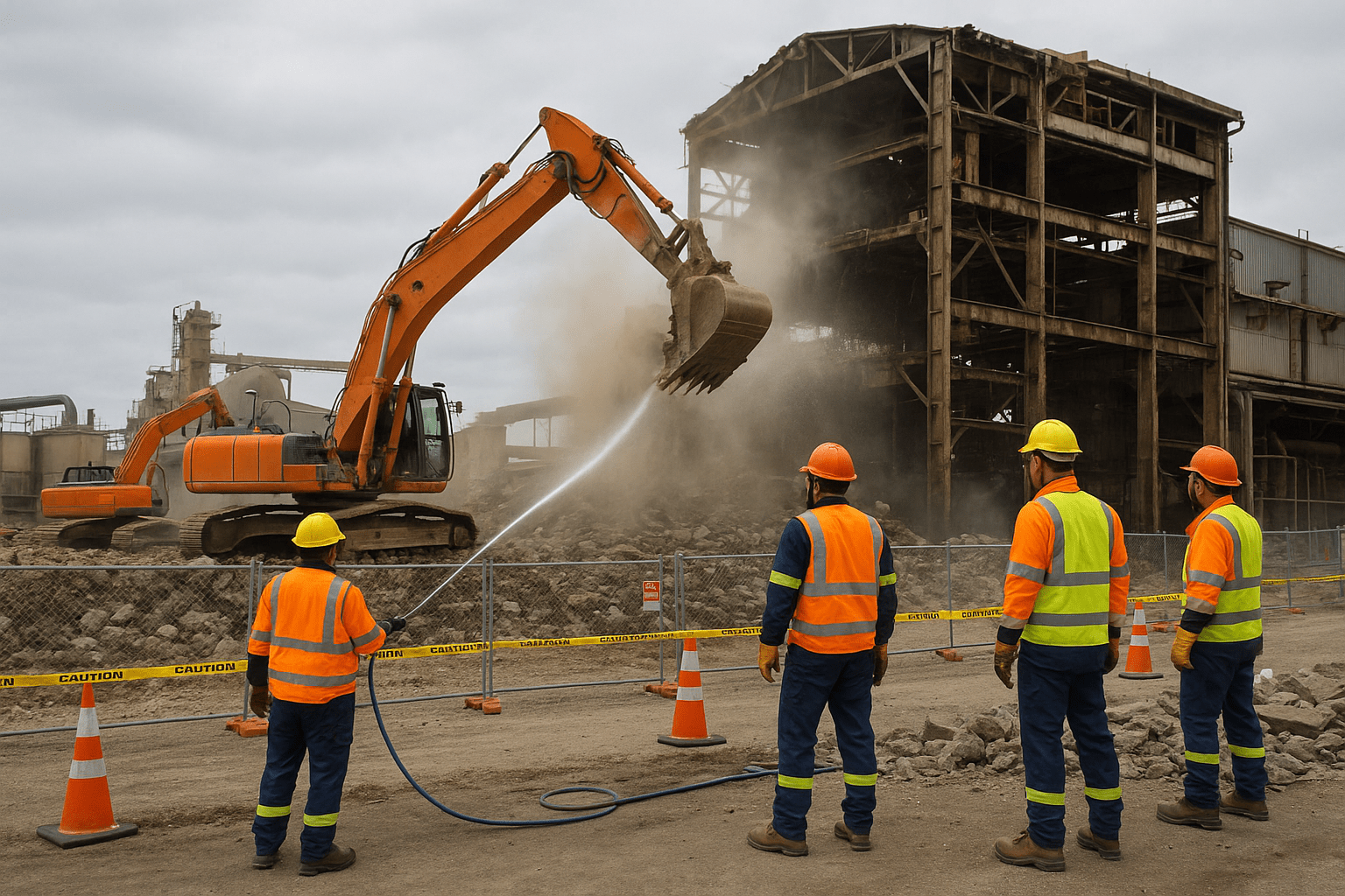 Safety Tips for Large-Scale Industrial Demolition Projects - VWD Group