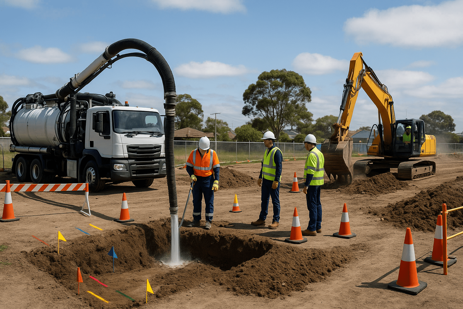 How to Choose Between Hydro and Traditional Excavation - VWD Group
