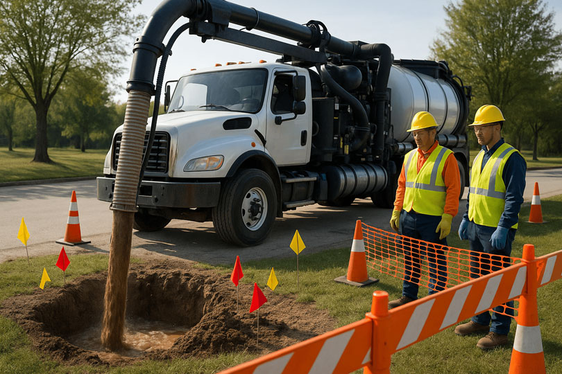 Safety Tips When Performing Hydro Excavation Near Utilities