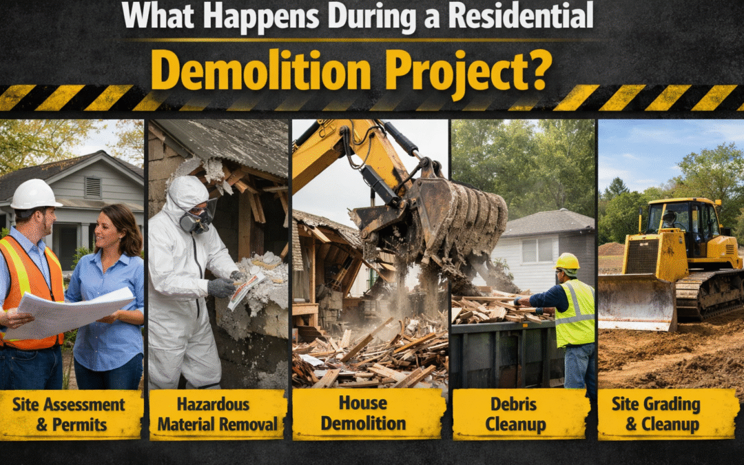 What Happens During a Residential Demolition Project