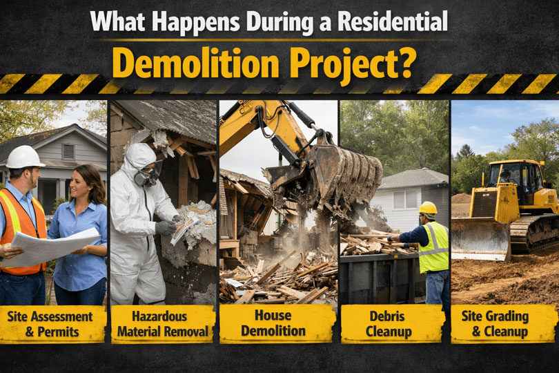 What Happens During a Residential Demolition Project?