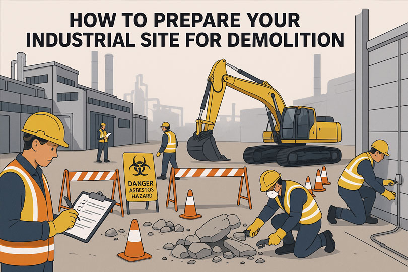 How to Prepare Your Industrial Site for Demolition