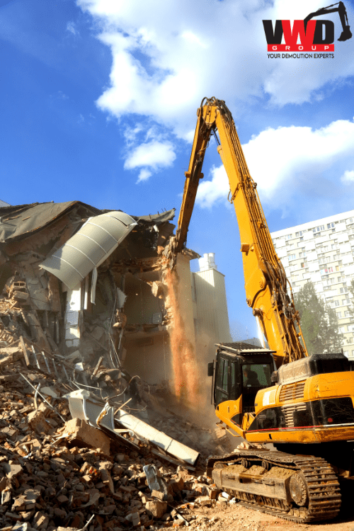 Demolition permit for industrial demolition in Melbourne