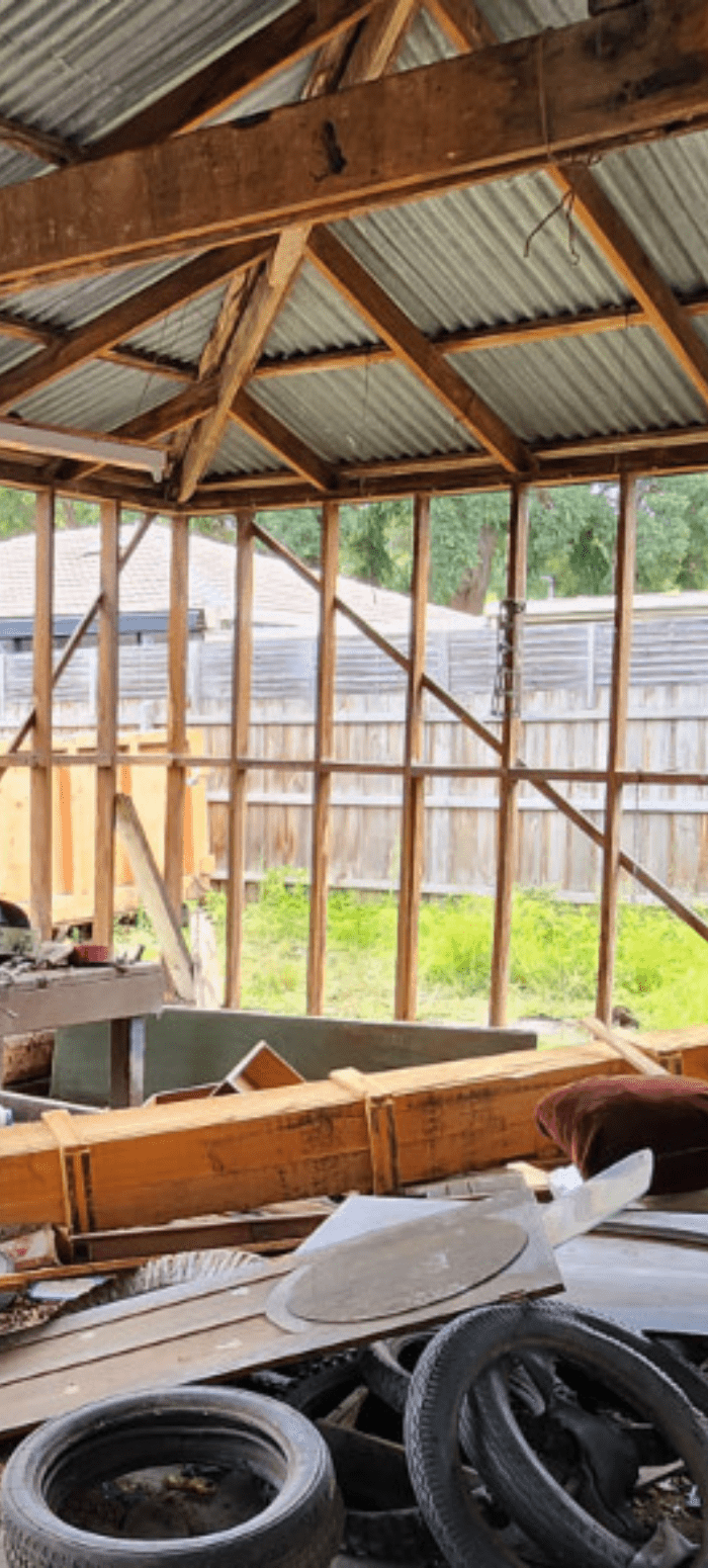 Demolition waste sorted for recycling and disposal in Melbourne