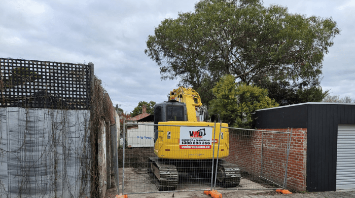 Hydro excavation in Melbourne using high-pressure water and vacuum