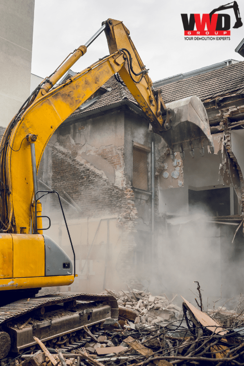 Permit for commercial demolition in Melbourne