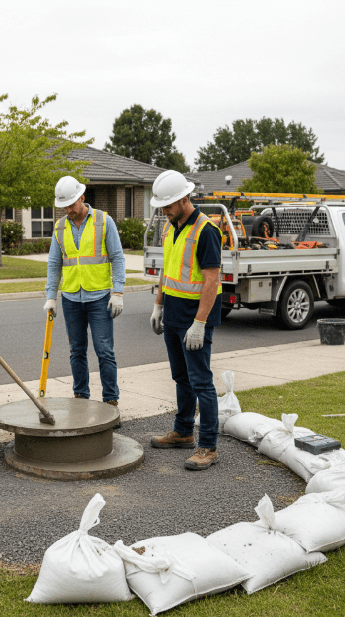Sewer line sealing during sewerage capping in Melbourne